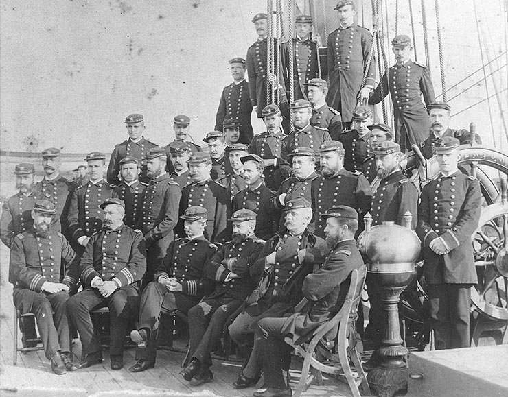Officers of USS Trenton
